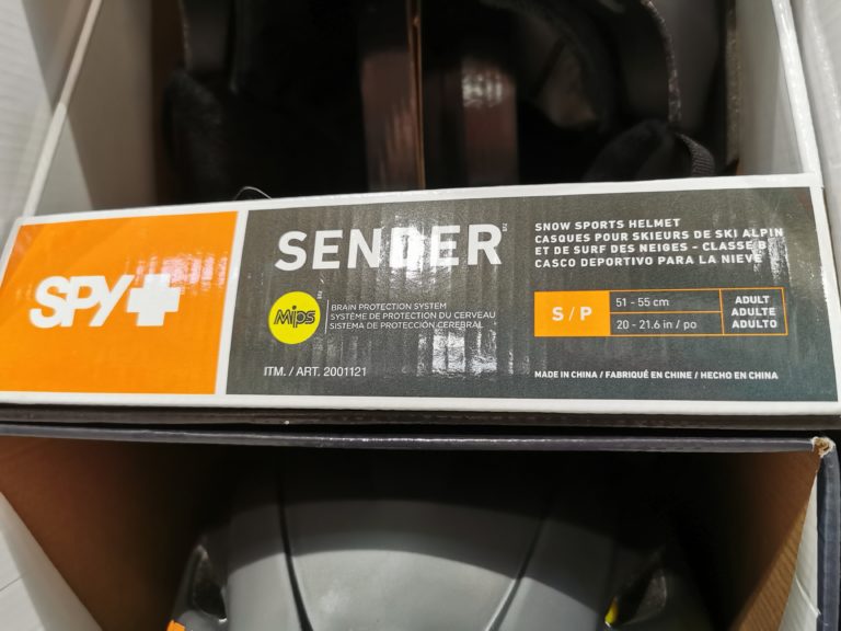 Costco2001121SPYSnowHelmetwithMIPProtectionname CostcoChaser