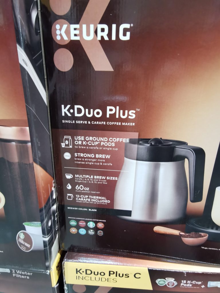 Costco9999975KeurigKDuoPlusCCoffeeMakerwithSingleServe1