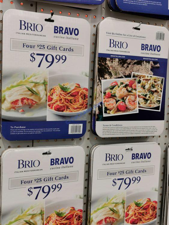 Costco1091753BravoBrioRestaurantsGift Cardsall CostcoChaser