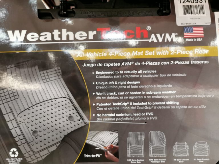 Costco1240931WeatherTech4pieceTrimtoFitCarMatsspec CostcoChaser