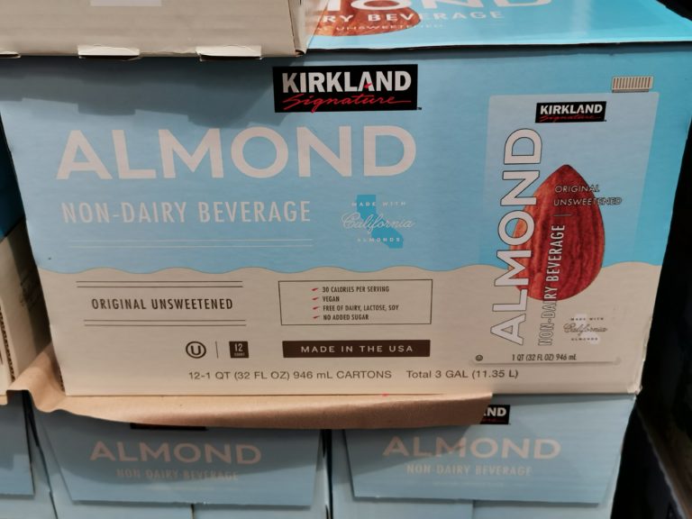 Kirkland Signature Unsweetened Almond Beverage 12/32 Ounce CostcoChaser