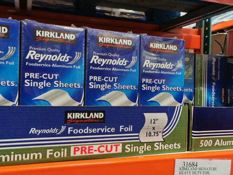 Kirkland Signature Reynolds Foodservice Foil Sheets 500