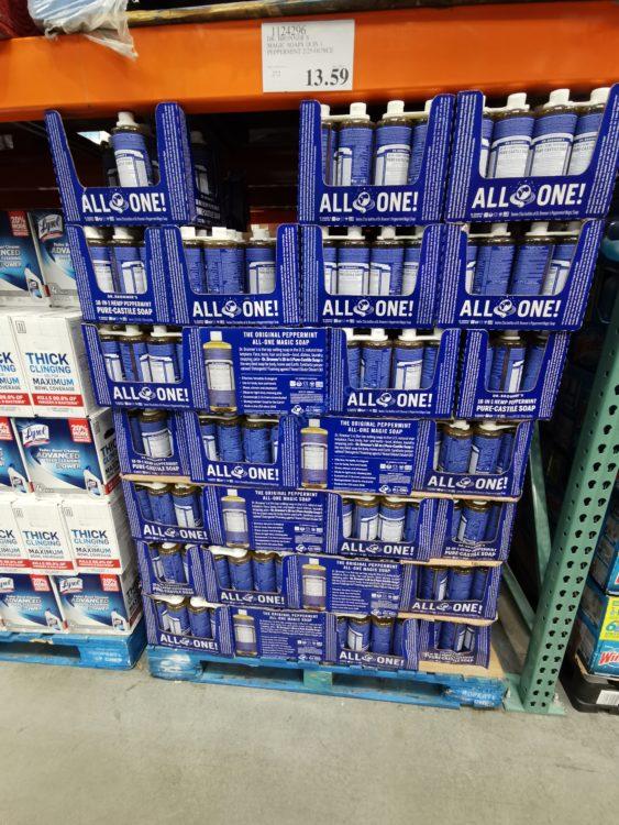 Costco1124296DrBronnersMagicSoaps18In1Peppermintall