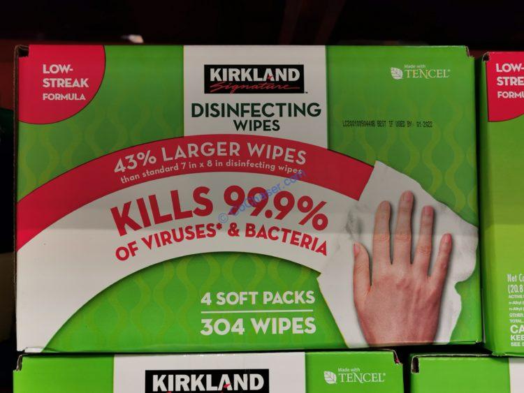 Kirkland Signature Disinfecting Wipes, Variety Pack, 304-count