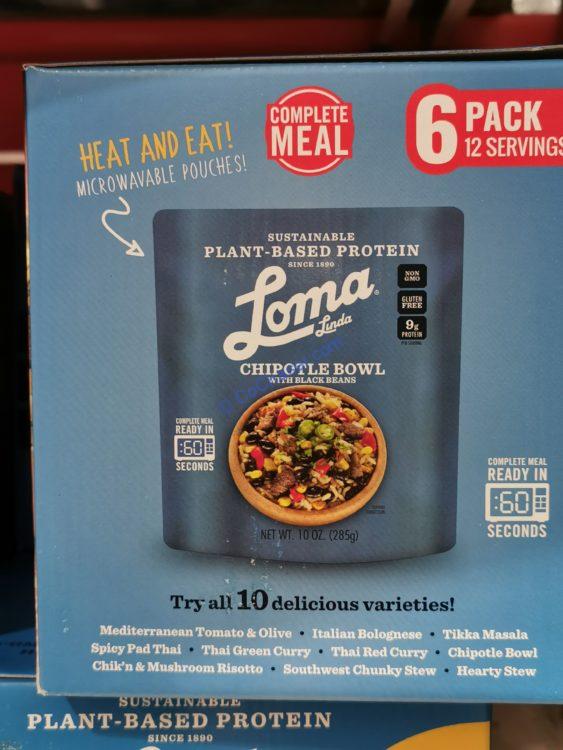 Loma Linda Chipotle Bowl 6/10 Ounce Pouches CostcoChaser
