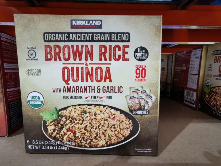 Kirkland Signature Organic Brown Rice & Quinoa, 8.5 oz, 6count