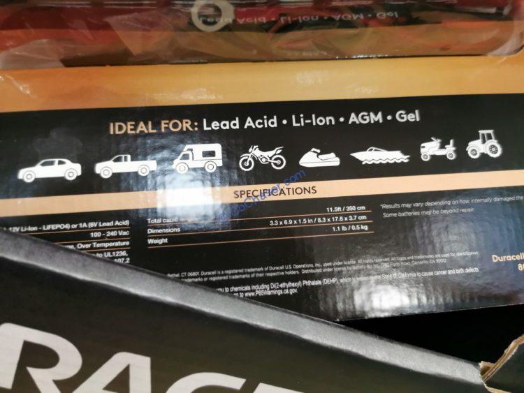 Costco1278528Duracell4AmpBatteryChargerMaintainer6 CostcoChaser