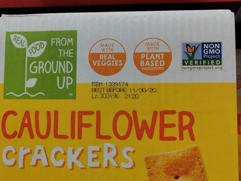Costco1339174FromTheGroundupCauliflowerCrackersname CostcoChaser