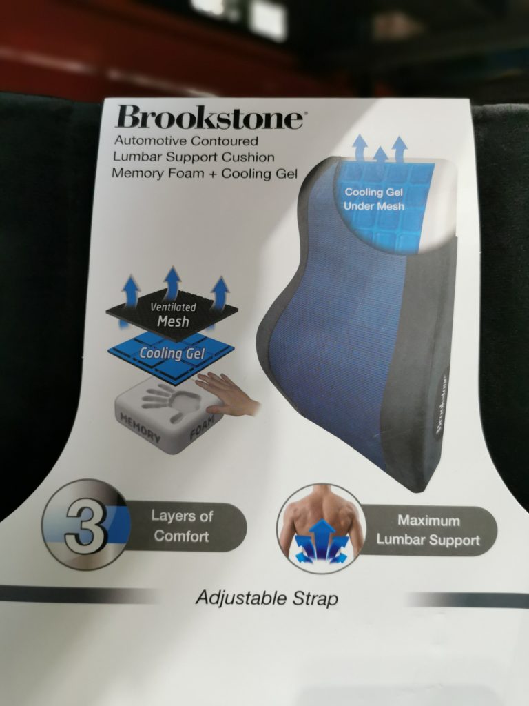 Costco1347911BrookstoneContoured LumbarCushion1 CostcoChaser