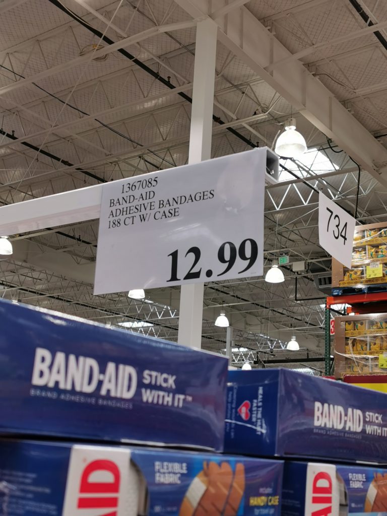 Costco1367085BandAidAdhesiveBandagestag CostcoChaser