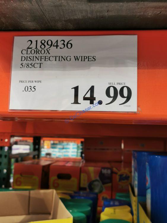 Costco2189436CloroxDisinfectingWipestag CostcoChaser