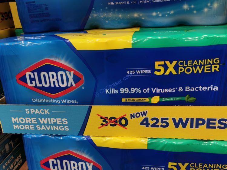 Clorox Disinfecting Wipes 5/85 Ct