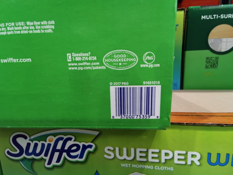 Costco1218574SwifferSweeperWetMoppingRefillPackbar CostcoChaser