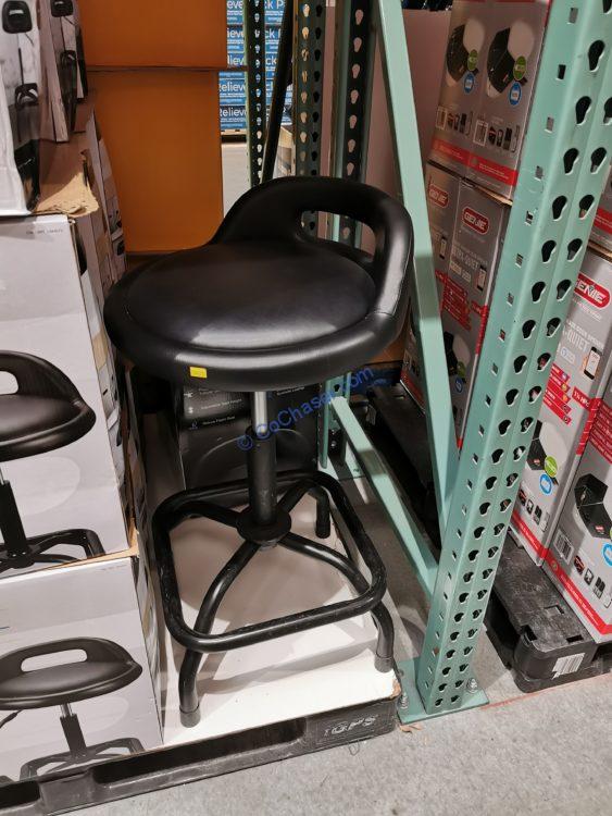 Type S Ultra Cushion Shop Stool with Black Handle , Model# AC57144-24