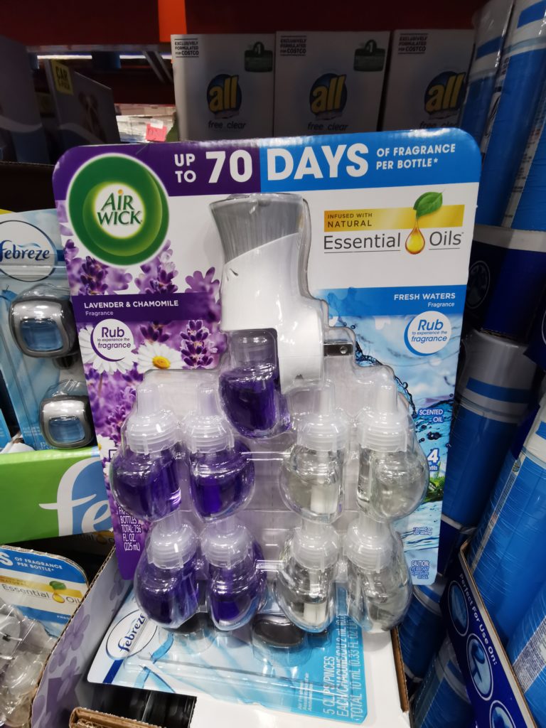 AirWick Scented Oils 1 Warmer + 9 Refills CostcoChaser