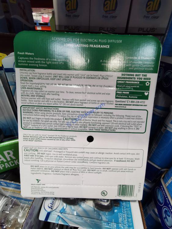 AirWick Scented Oils 1 Warmer + 9 Refills CostcoChaser