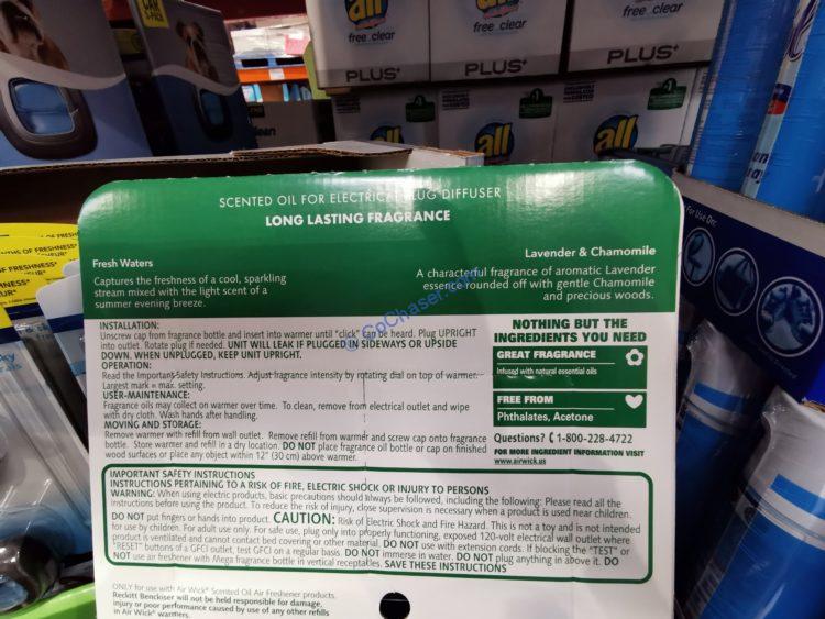 AirWick Scented Oils 1 Warmer + 9 Refills CostcoChaser