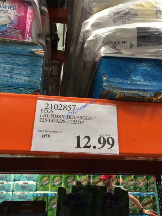 Costco2102857ECOSLaundryDetergenttag CostcoChaser