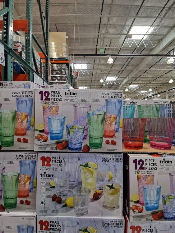 Costco1338403 FirstDesignGlobalTritanDrinkware 12Piece Setall