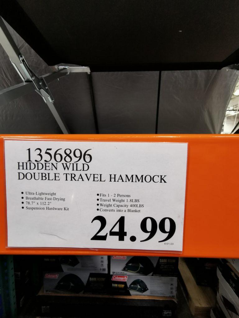 Costco1356896HiddenWildDoubleTravel Hammocktag CostcoChaser
