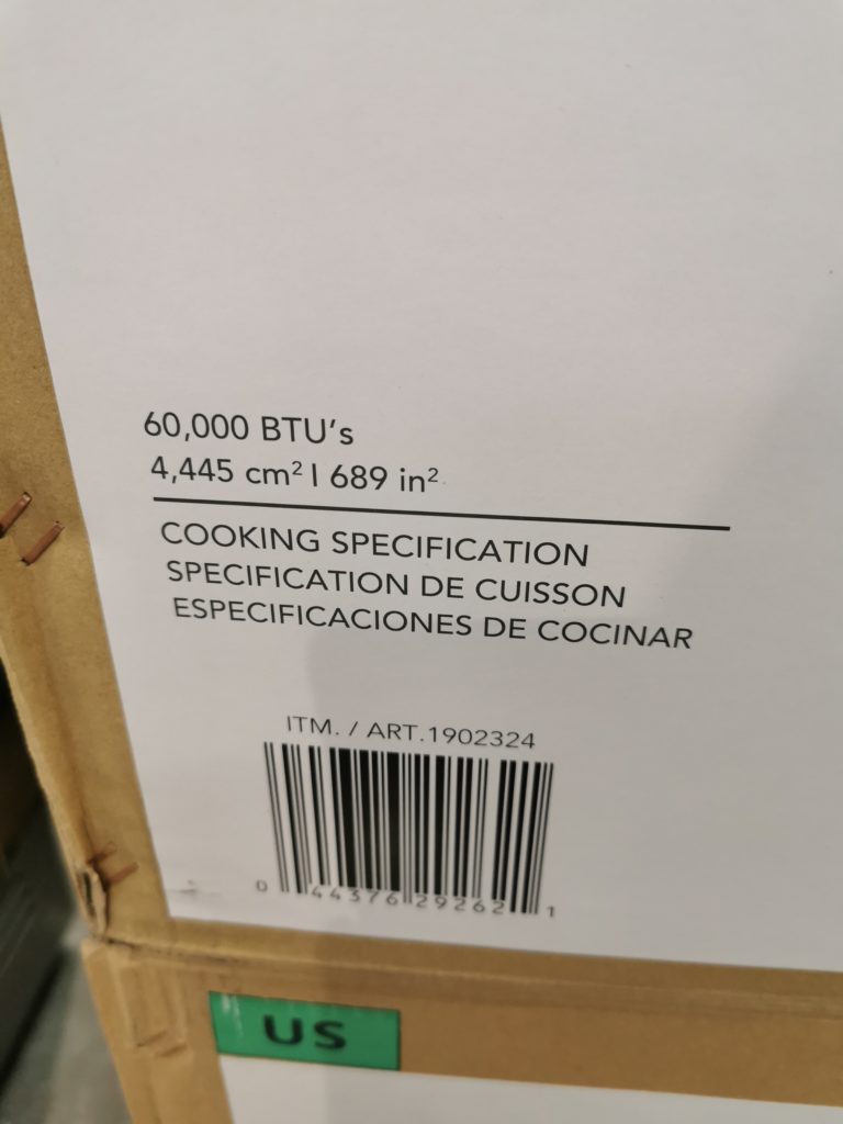 Costco1902324KitchenAid4burnerGasGrillwithSideBurnerbar