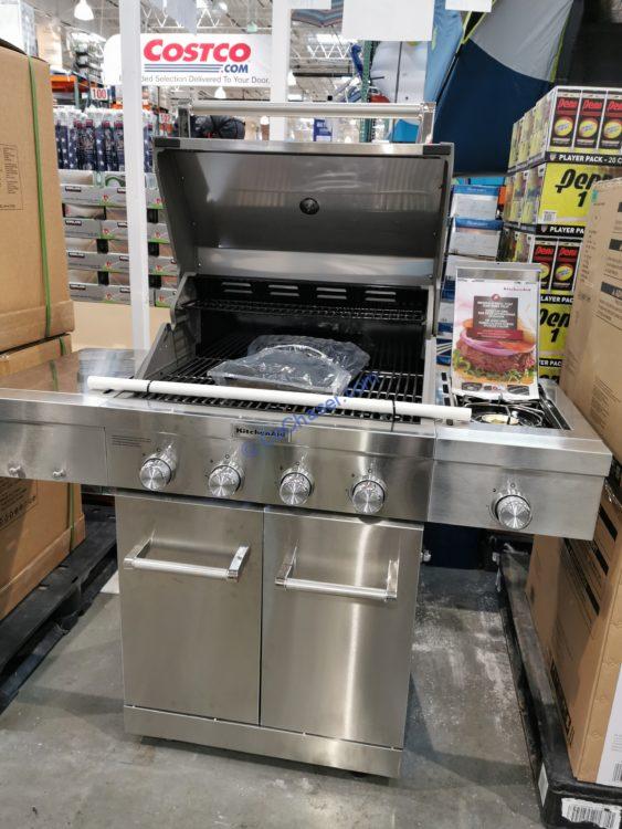 Costco-1902324-KitchenAid-4-burner-Gas-Grill-with-Side-Burner