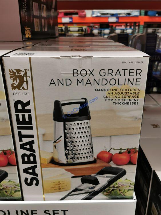 Costco-1371825-Sabatier-Box-Grater-Mandoline-Slicer