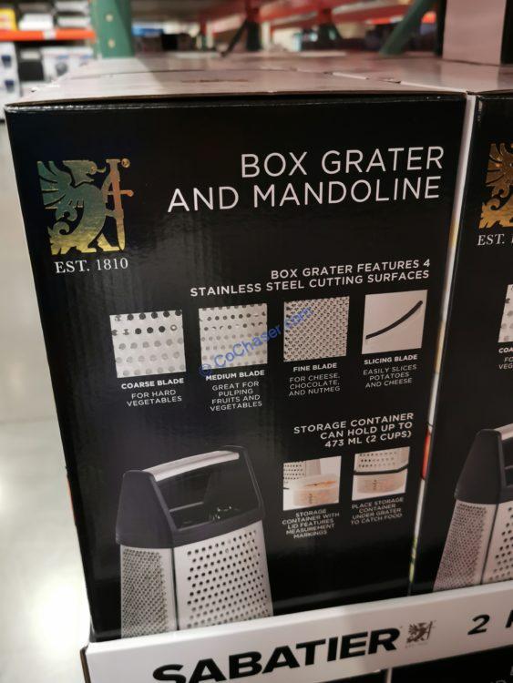 Costco1371825SabatierBoxGraterMandolineSlicer1 CostcoChaser