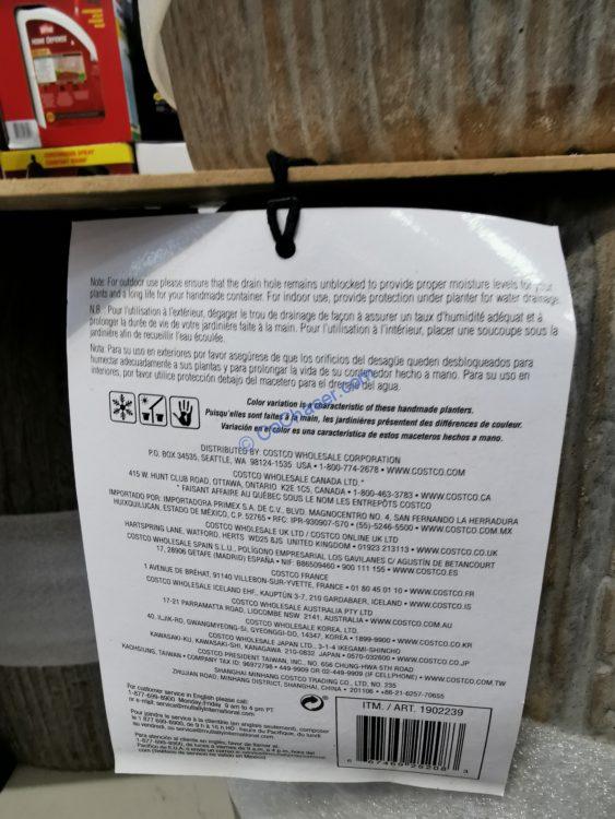 Costco1902239StoneWoodPlanterbar CostcoChaser