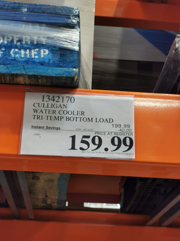 Culligan Water Cooler TRITEMP Bottom Load CostcoChaser