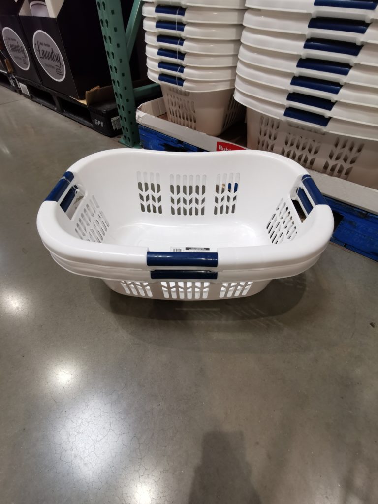 Rubbermaid 2PK Hip Hugger Laundry Baskets CostcoChaser