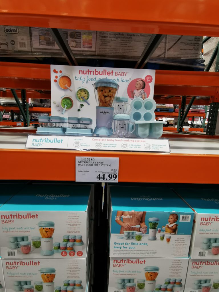 Nutribullet Baby Baby Food Prep System Model NBY70100 CostcoChaser