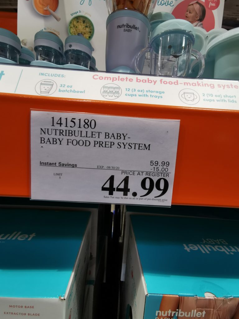 Costco1415180NutribulletBabyBabyFoodPrepSystemtag CostcoChaser