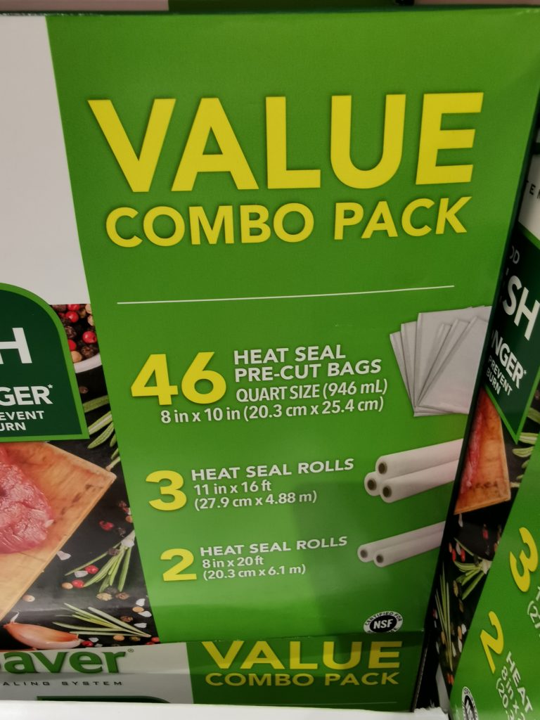 Costco3569569FoodSaverVacuumSealerBag Rollspec CostcoChaser