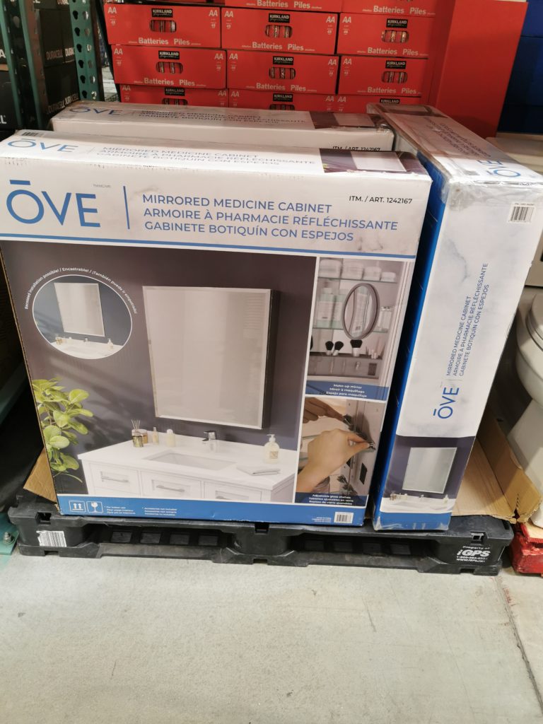 OVE Decors Carlow Mirrored Medicine CostcoChaser