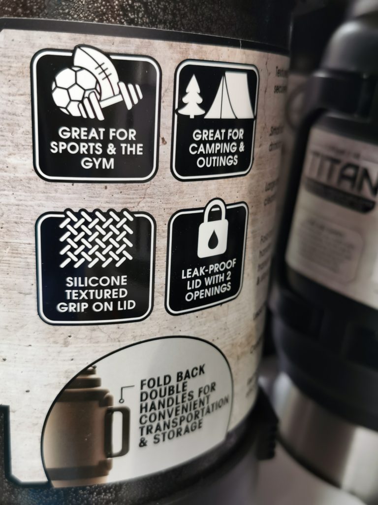 titan manna water bottle