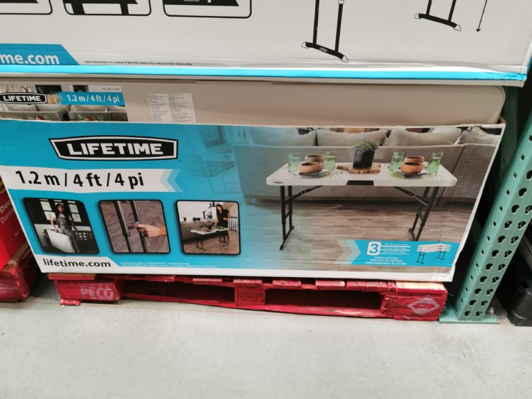 Lifetime Products 4’ X 2 ‘Utility Table CostcoChaser