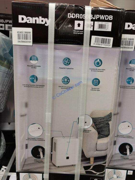 Danby 50 Pint Dehumidifier with Pump, Model DDR050BJPWDB CostcoChaser