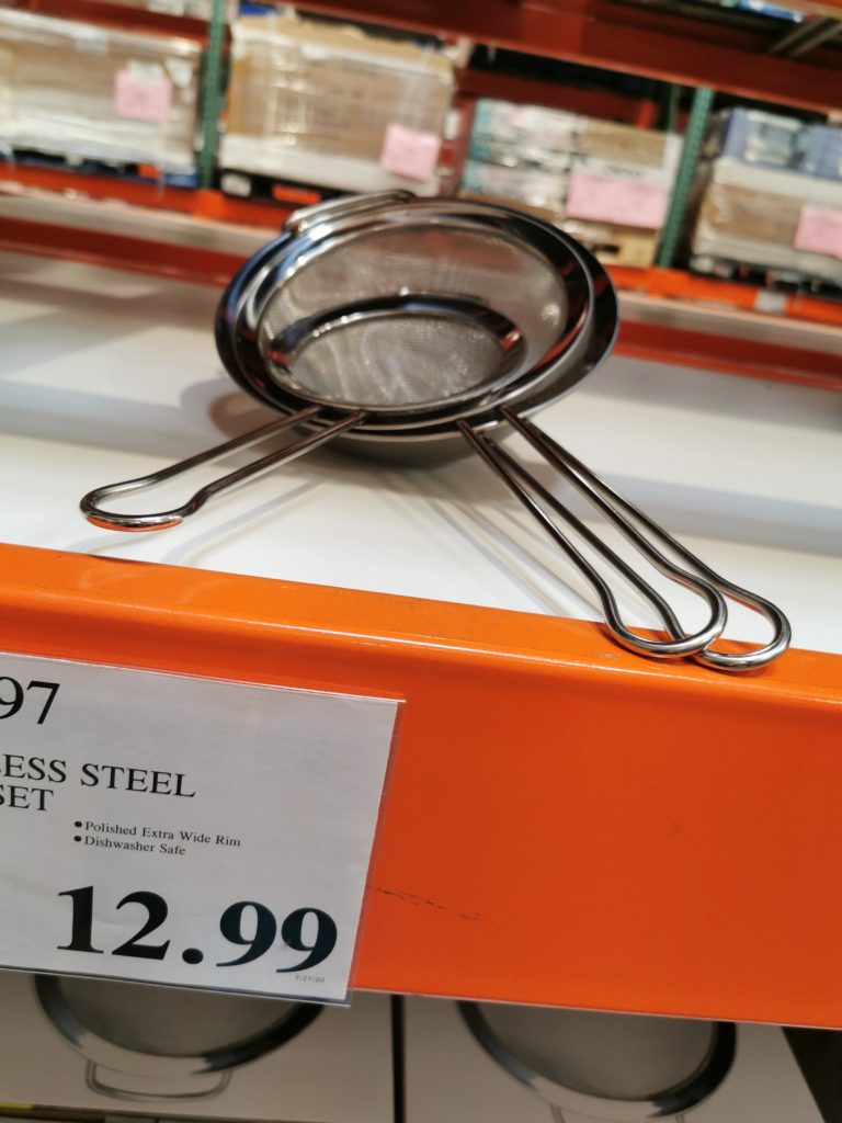 Costco1415597MIU3PCStainlessSteelStrainerSet CostcoChaser