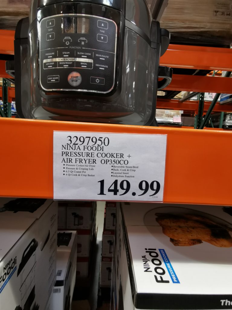 Costco3297950NinjaFoodiPressureCookerAirFryertag CostcoChaser
