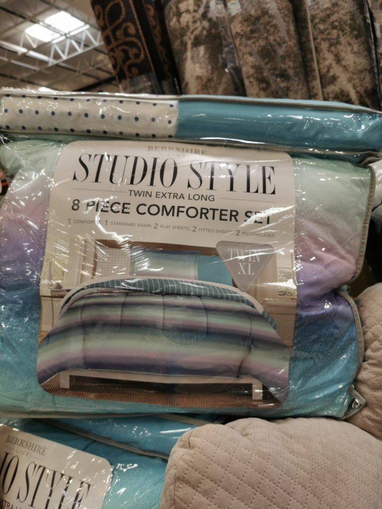 Berkshire Life Twin Extra Long 8PC Comforter Set CostcoChaser