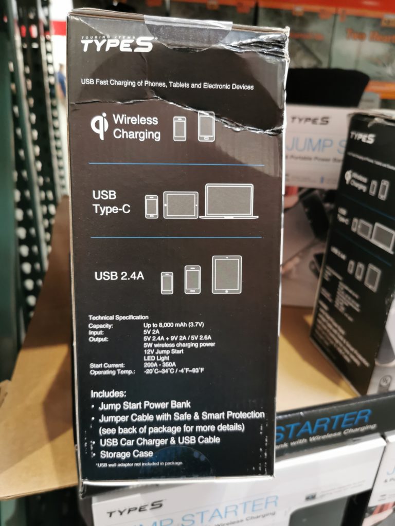 Costco1279003TypeSLithiumJumpStarterwithWirelessChargingPad5