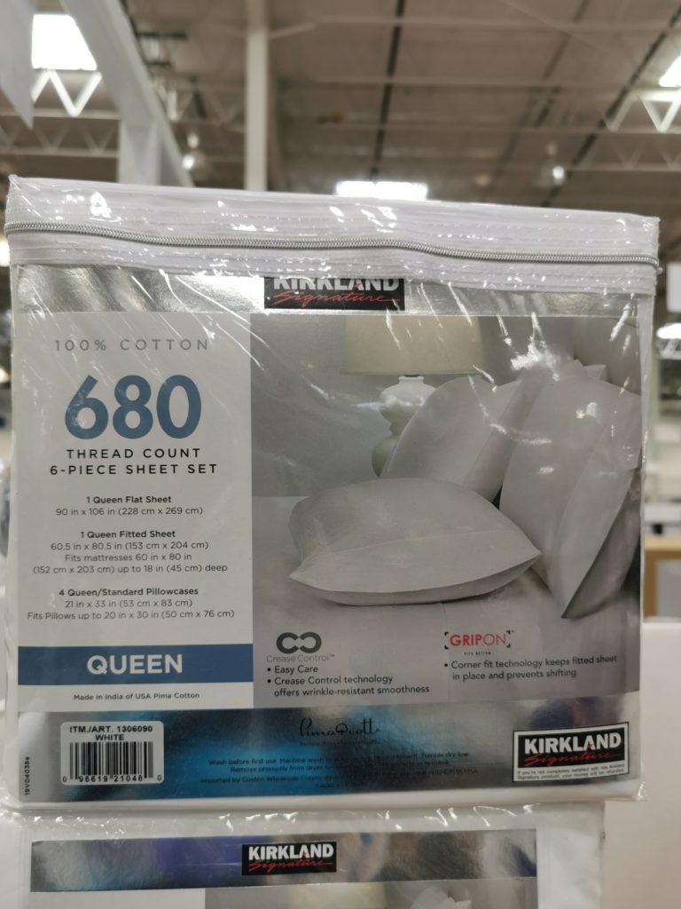 Costco13060901306091KirklandSignature6PieceSheetSe6 CostcoChaser