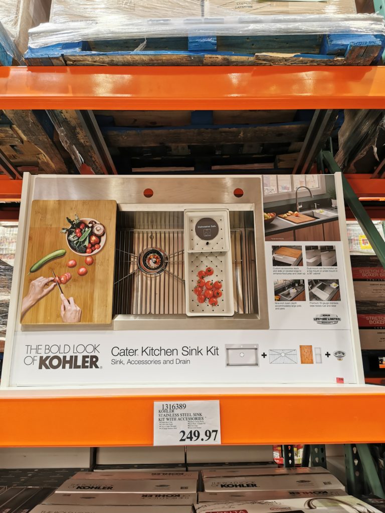 Kohler Kitchen Sink Kit with Accessories CostcoChaser