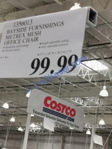 Costco-1356013-Bayside-Furnishings-Metrex-IV-Mes- Office-Chair-tag
