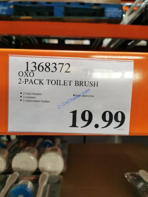 Costco1368372OXOToiletBrushandCanisterSettag CostcoChaser