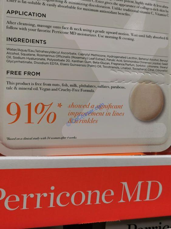 Costco1374577 PerriconeMDVitaminCEsterBrighteningSerumspec