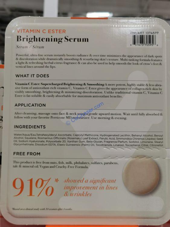 Costco1374577 PerriconeMDVitaminCEsterBrighteningSerum1