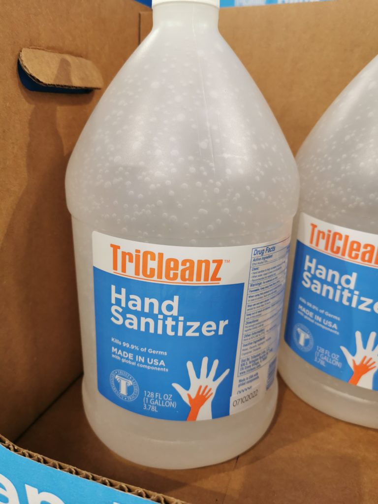 Tricleanz Hand Sanitizer 128 Ounce Bottle CostcoChaser