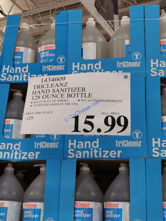 Costco1434609TricleanzHandSanitizertag CostcoChaser